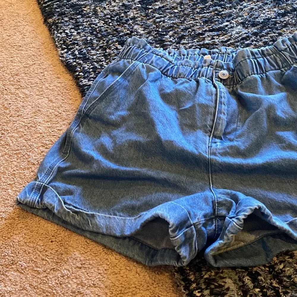 Thread & supply small shorts Blue - Image 3
