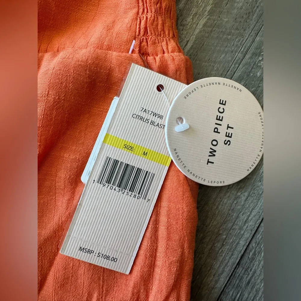 NANETTE LEPORE Orange 2 pieces set ✨ - Image 10