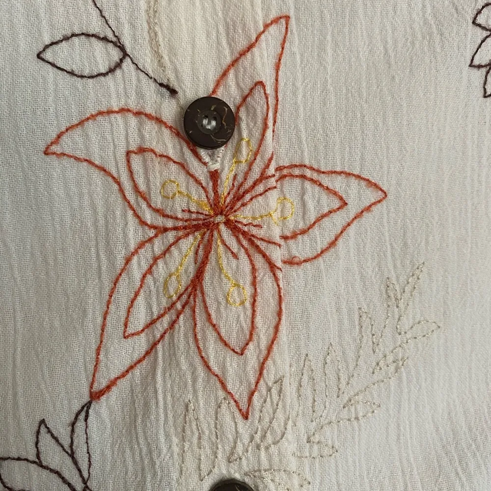 Alfred Dunner Button Up Long Sleeve Shirt 18P - Image 4