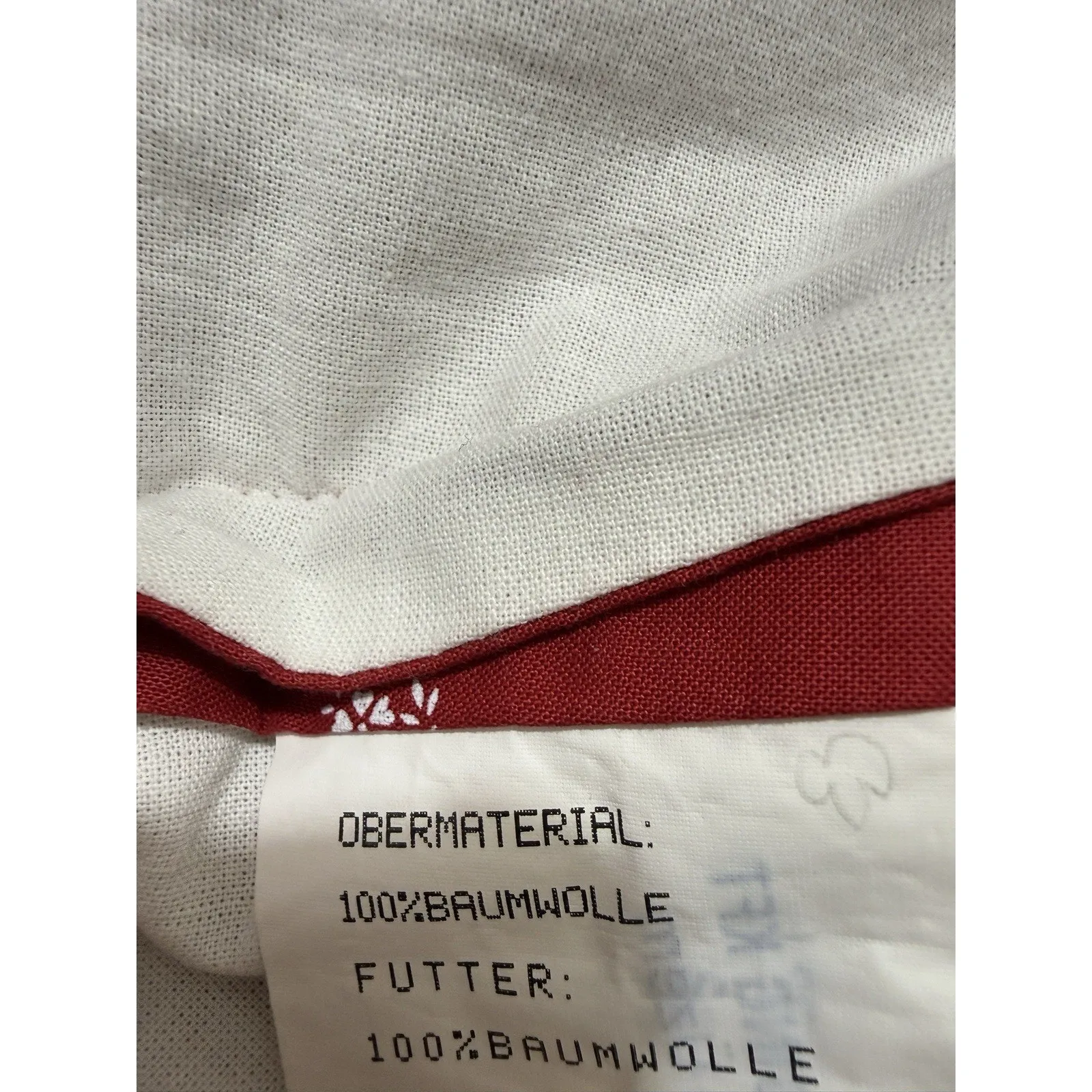 WENGER Austrian Vintage Dirndl Dress Tyrol Trachten Red Cotton Women’s 42/L Size undefined - Image 13