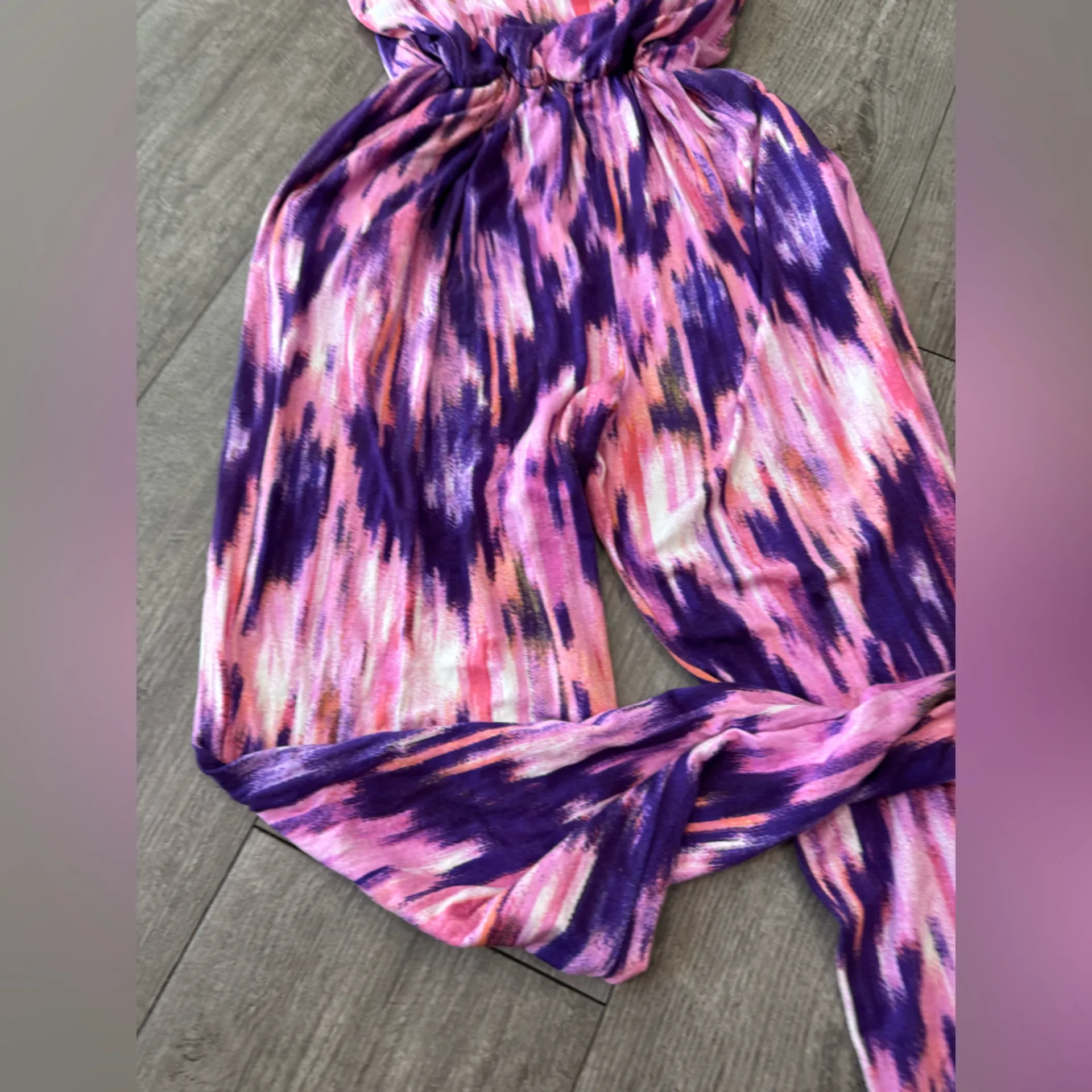 Tart Vibrant Purple and Pink Jumpsuit - Image 6