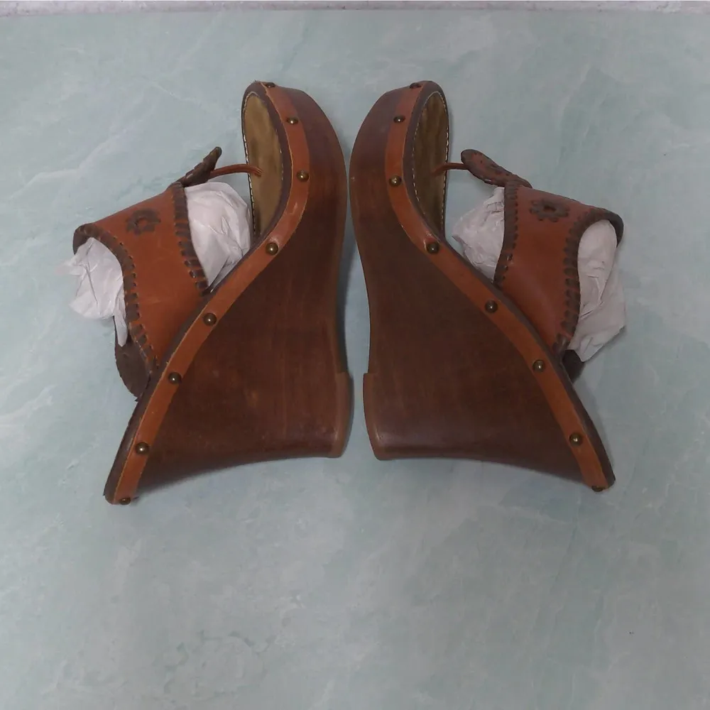 Jack Rogers Marbella Platform Wedge Sandals in Espresso/Brown – Size 8M – EUC - Image 7