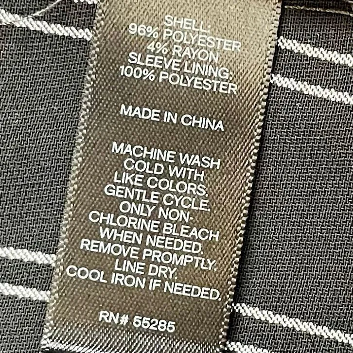 Express Women’s Pin Stripe Blazer Small - Image 6