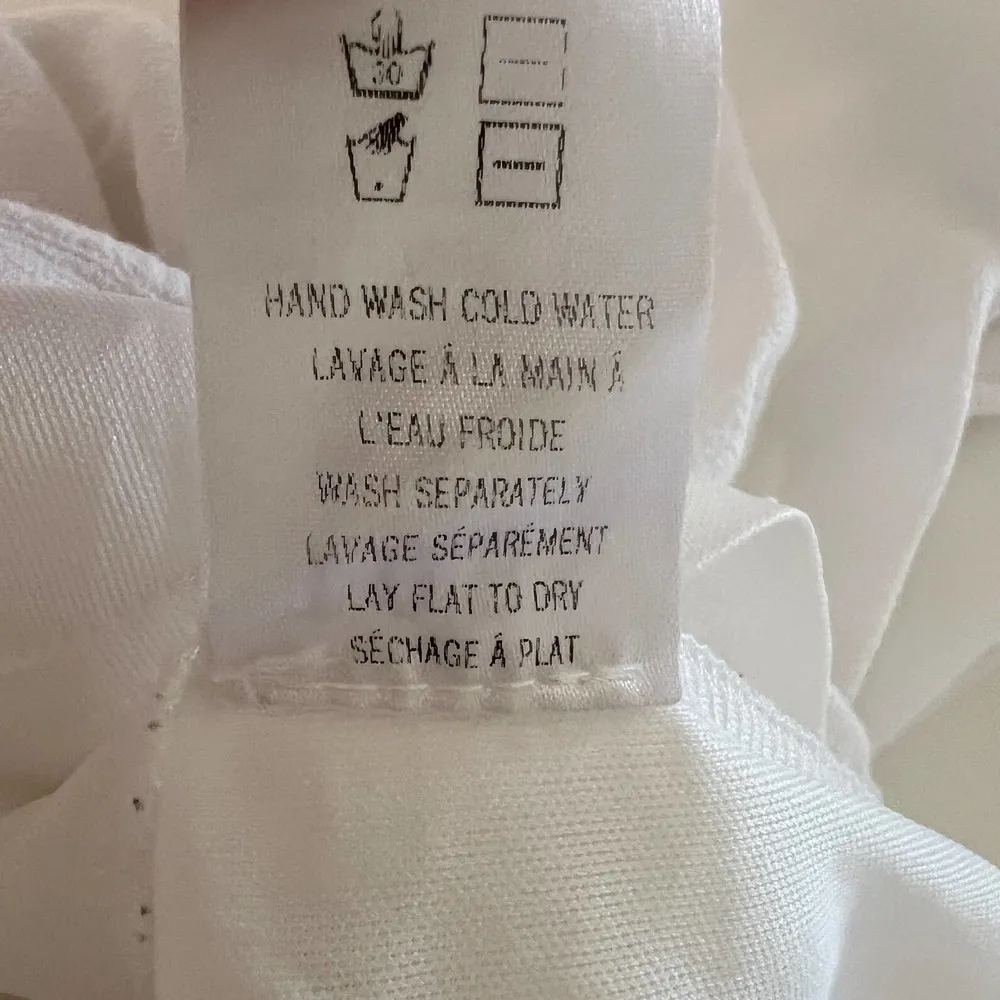 TOBI White Strapless Romper with Back Tie Size Small - Image 8