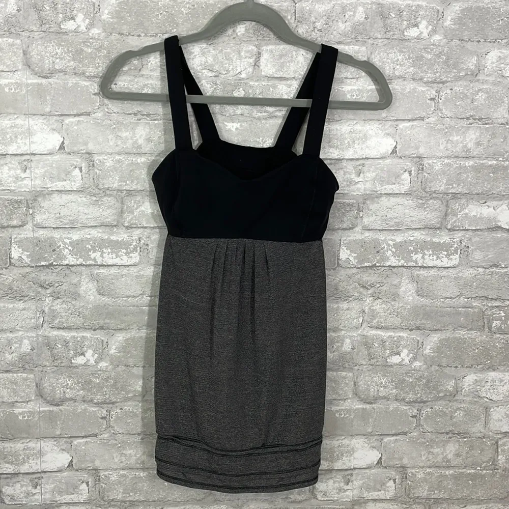Lululemon Run: Back On Track Tank
Heathered Black / Black - Image 3