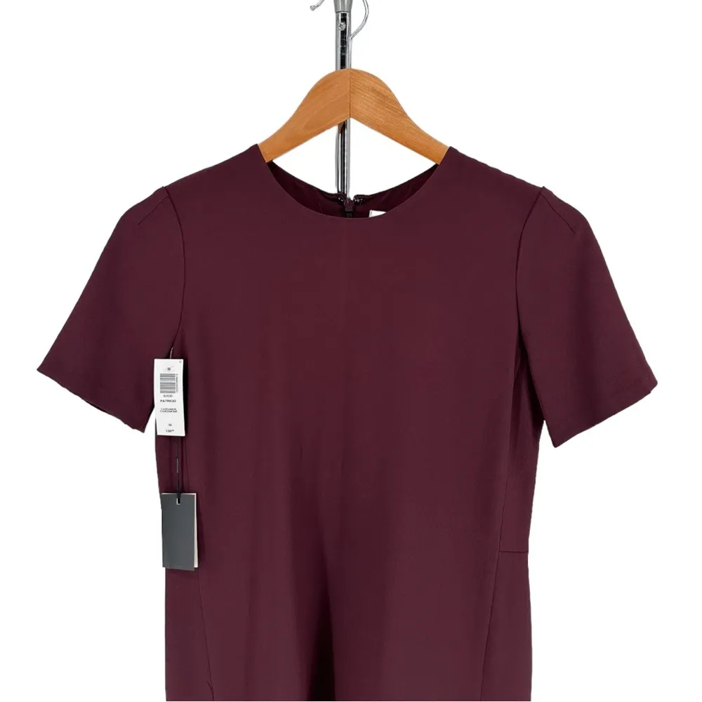 Babaton Patricio T Shirt Mini Dress in Cardamom size 00 NWT Short Sleeve - Image 3