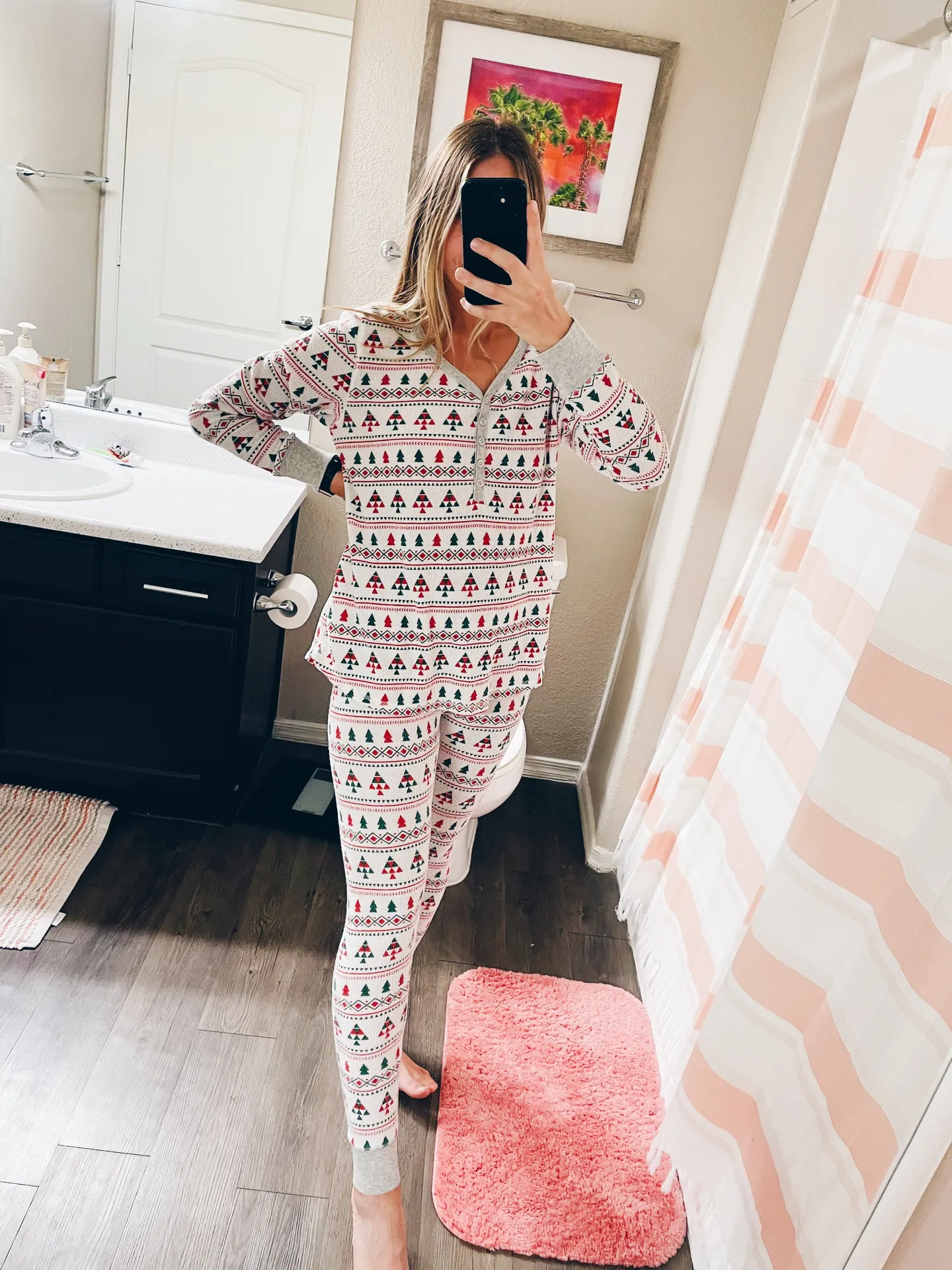 Nordstrom 2 Piece Christmas PJ Set - Image 7