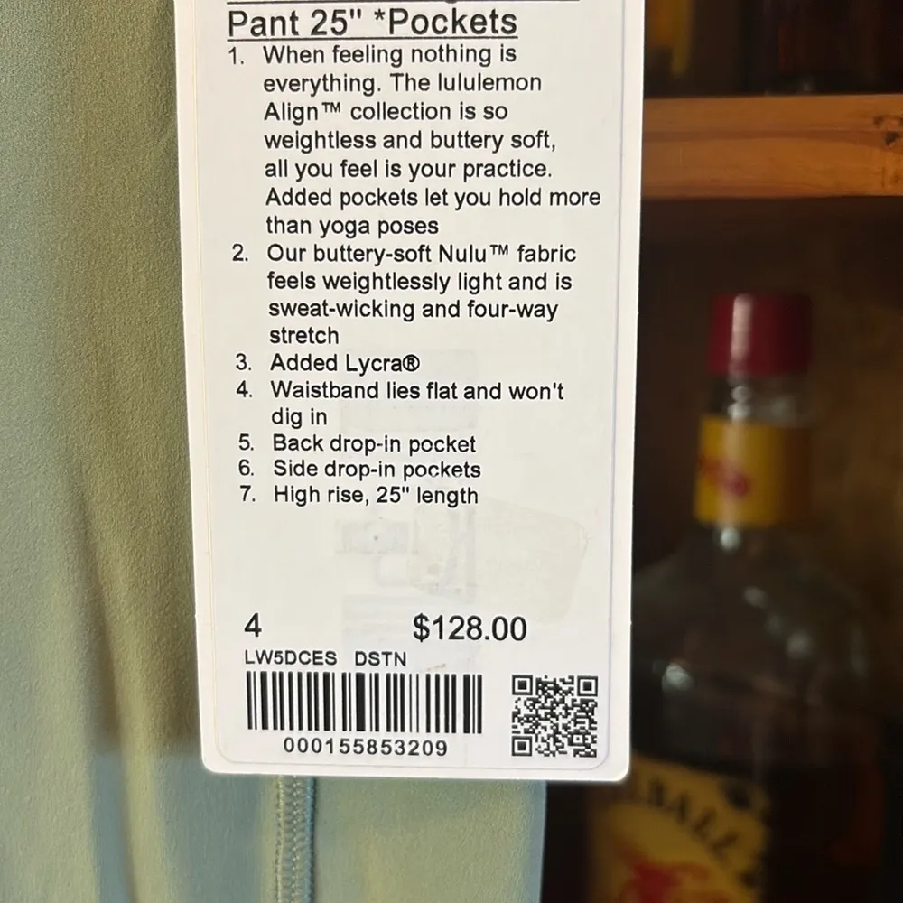 lululemon athletica Sage Green Align leggings with pockets - Image 6