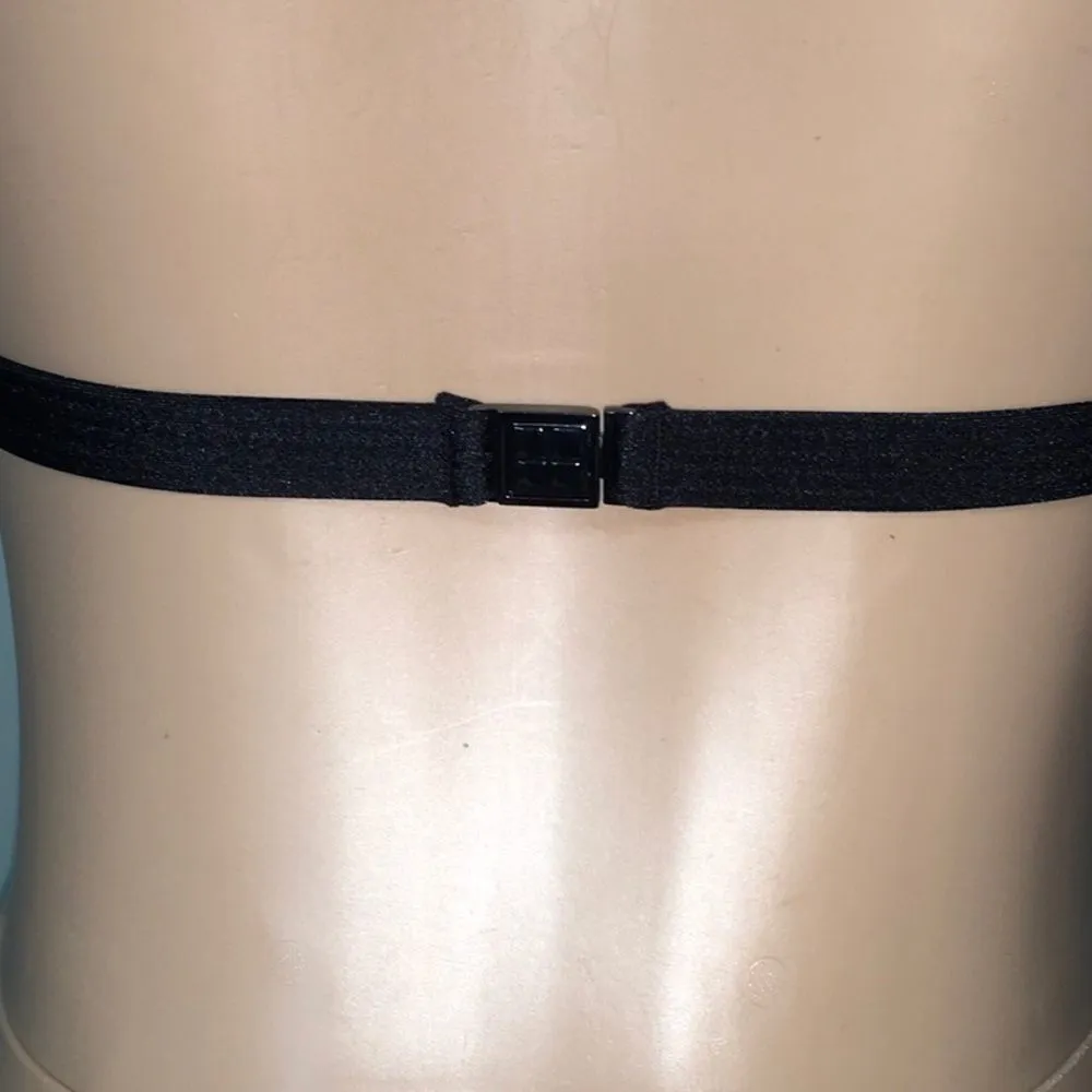 Insight bondage cross back bikini top. NWT Black - Image 7