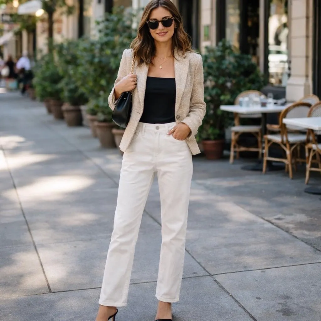 Madewell Women's The Perfect Vintage High Rise Tapered Leg Denim Jeans Size 27 - Image 13