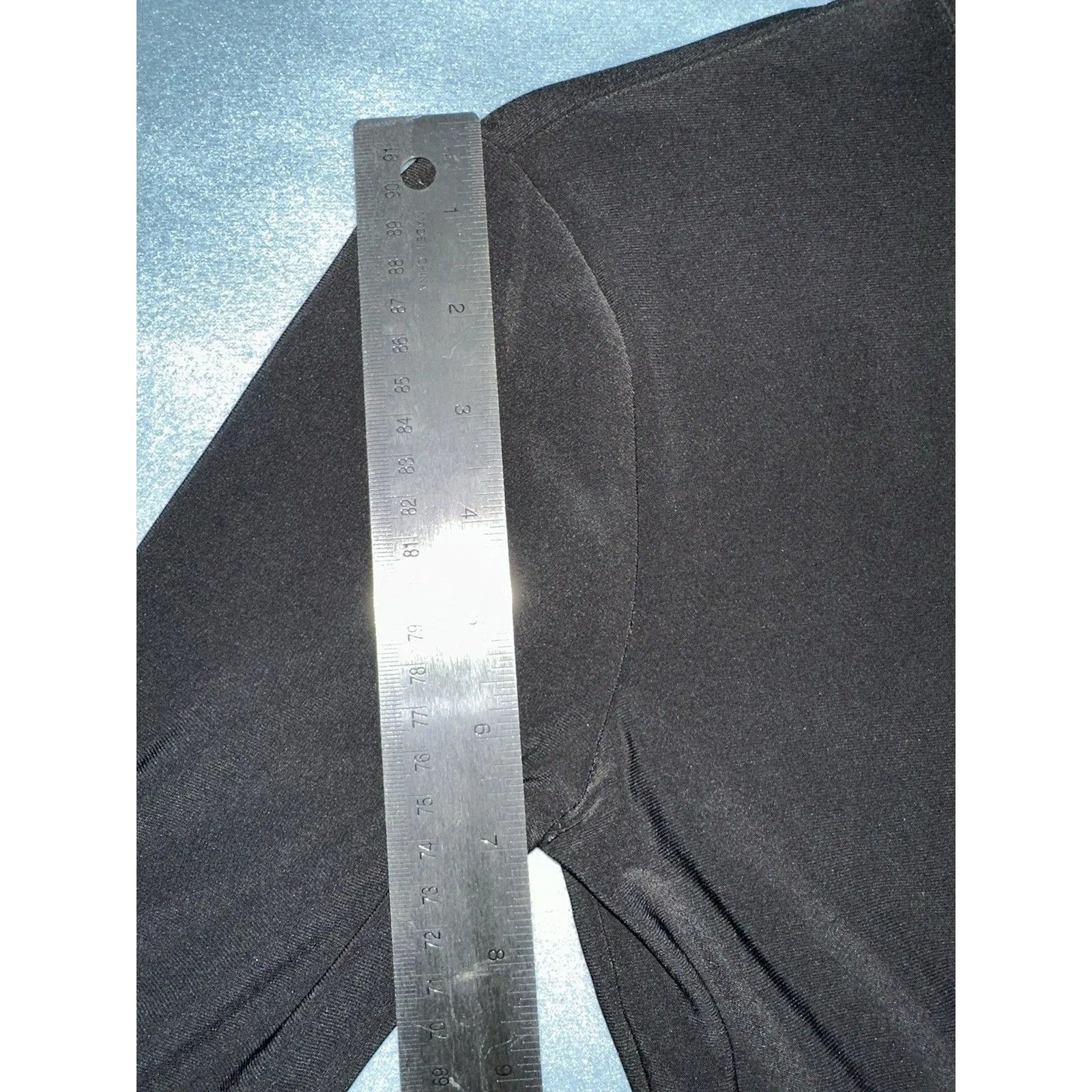 White House Black Market Dress Womens XS   Black Cut Out Flounce Sleeve Shift - Image 7