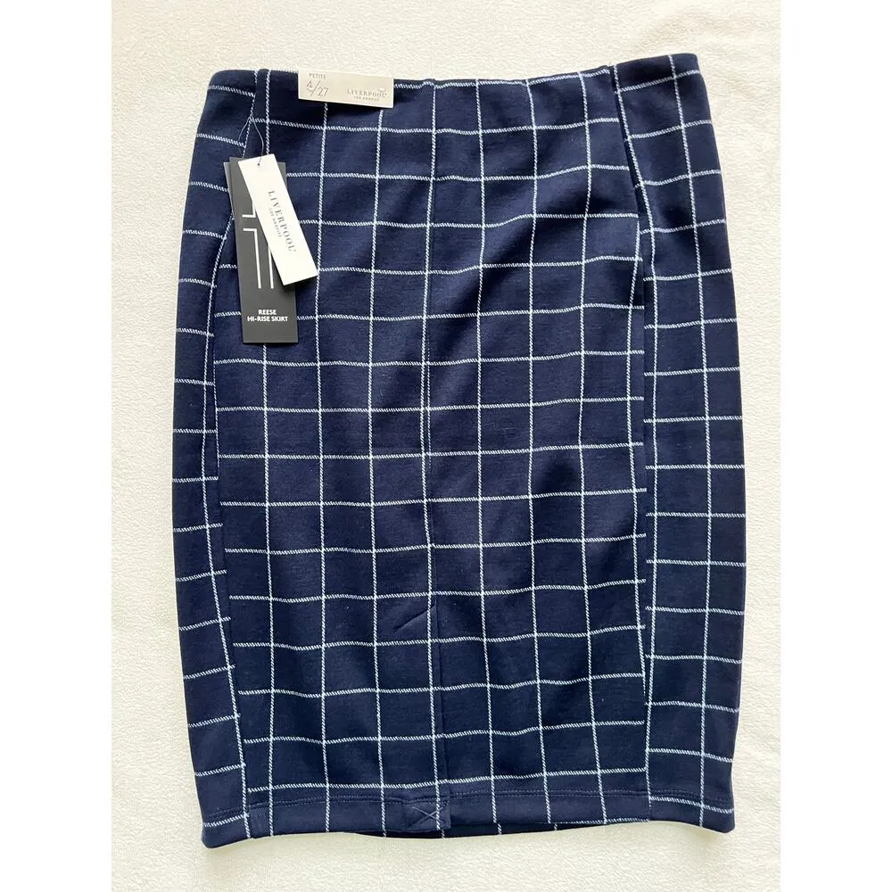 Liverpool Los Angeles Reese High Rise Pencil Skirt Petite Size 4/27 - Image 4
