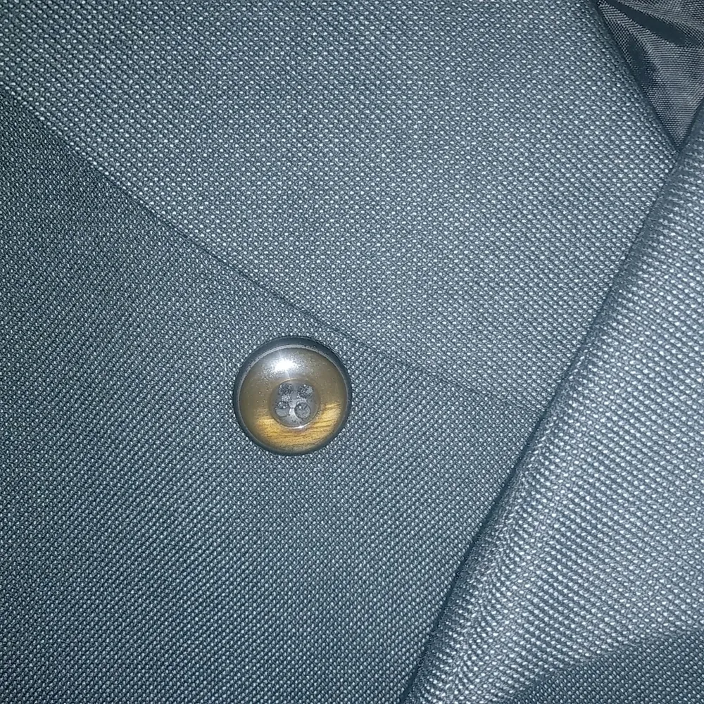 Casual Corner 4 Skirt Suit Lined Double Breasted Midi Gray Train to Work Set - Image 9