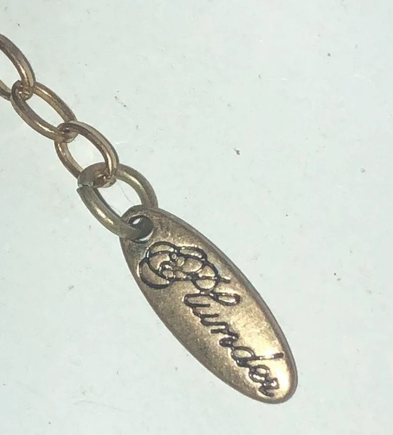 Plunder White & Silver Speckled Cord Beaded Boho Statement Necklace - Image 3