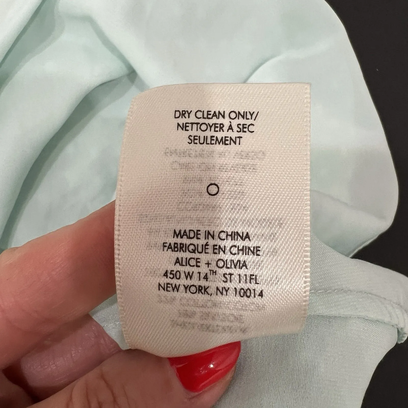 Alice & Olivia 2 Dress Silk Katie Tie Mini Swiss Dot Flo Fulton Bold Beautiful - Image 13