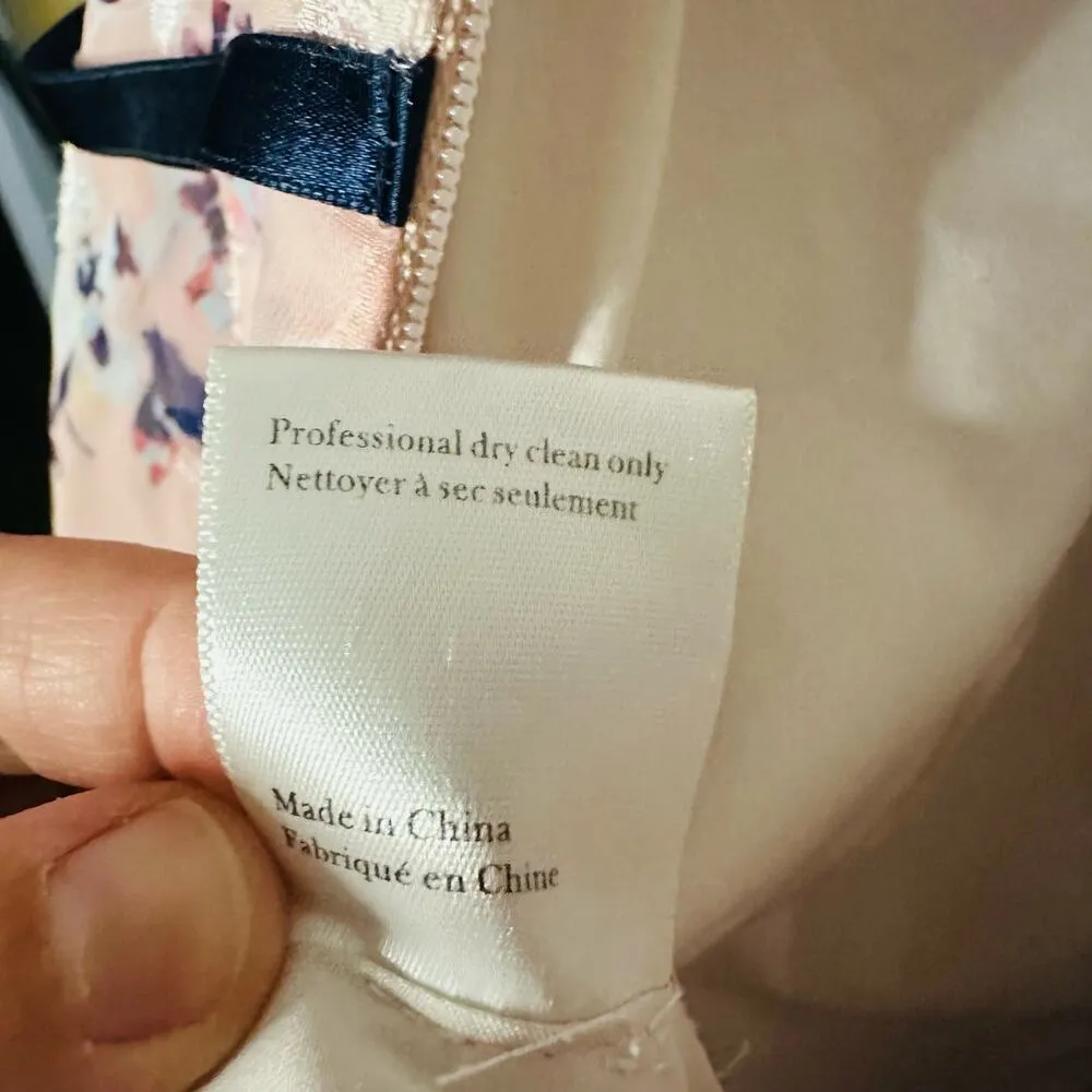 Marchesa Notte Floral Print Burnout Chiffon V - Image 11