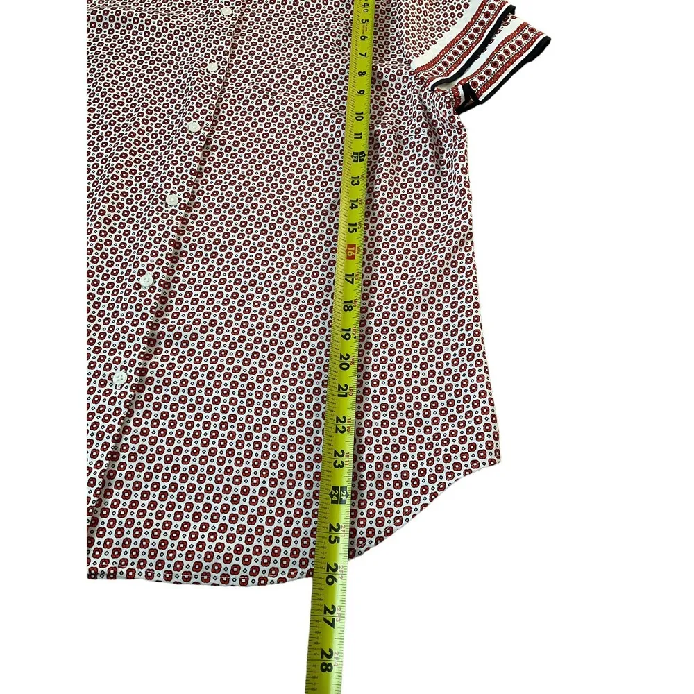 Ann Taylor Orange Flutter Sleeve Top Size L | 41-5 - Image 7