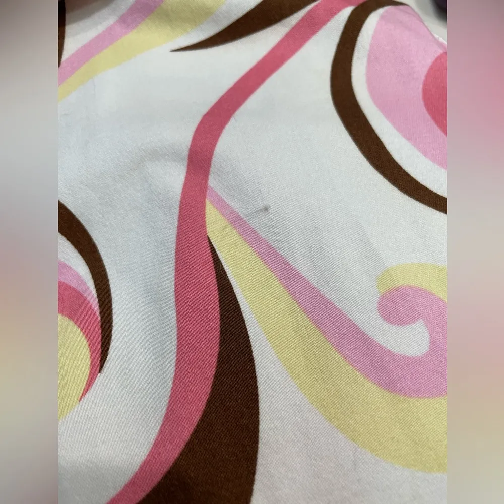 Harvé Benard Groovy 70s Swirl Pattern Women’s Blazer Jacket Size S Approx - Image 5