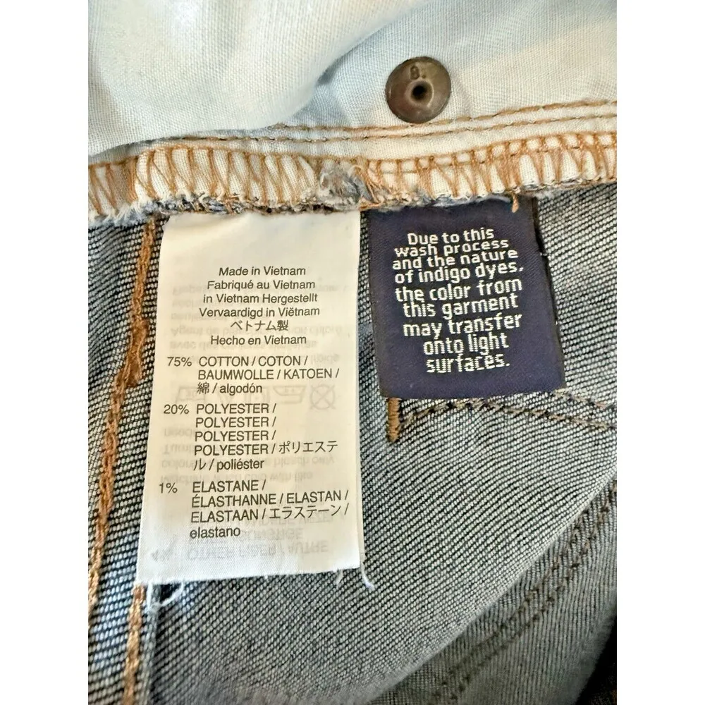 J.CREW High Rise Jeggings Medium Blue jean Zip Fly Skinny Stretch Knit 31 - Image 8