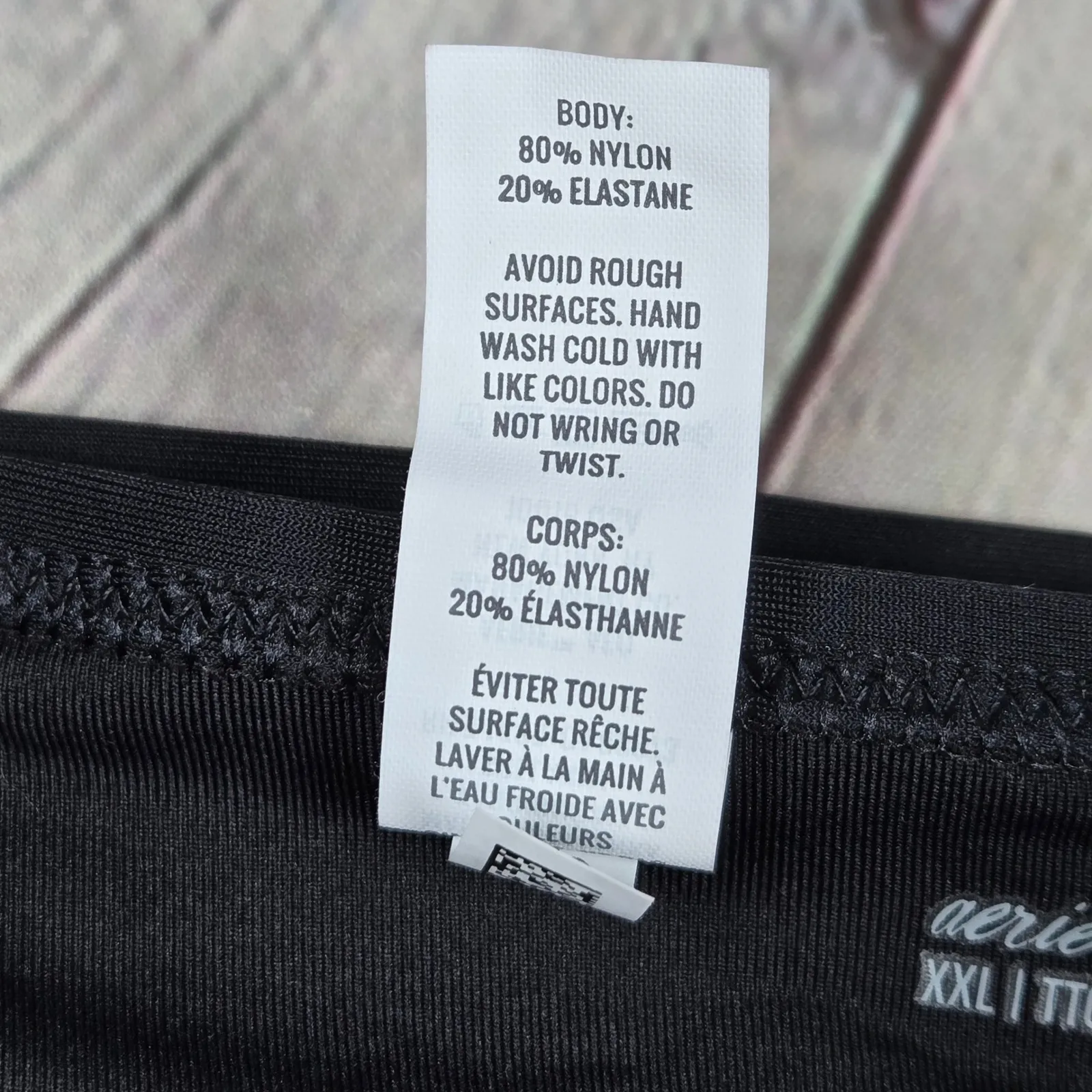 Aerie Black Cheekier Plus Bikini Bottoms Swimsuit Bottoms Size XXL - Image 7