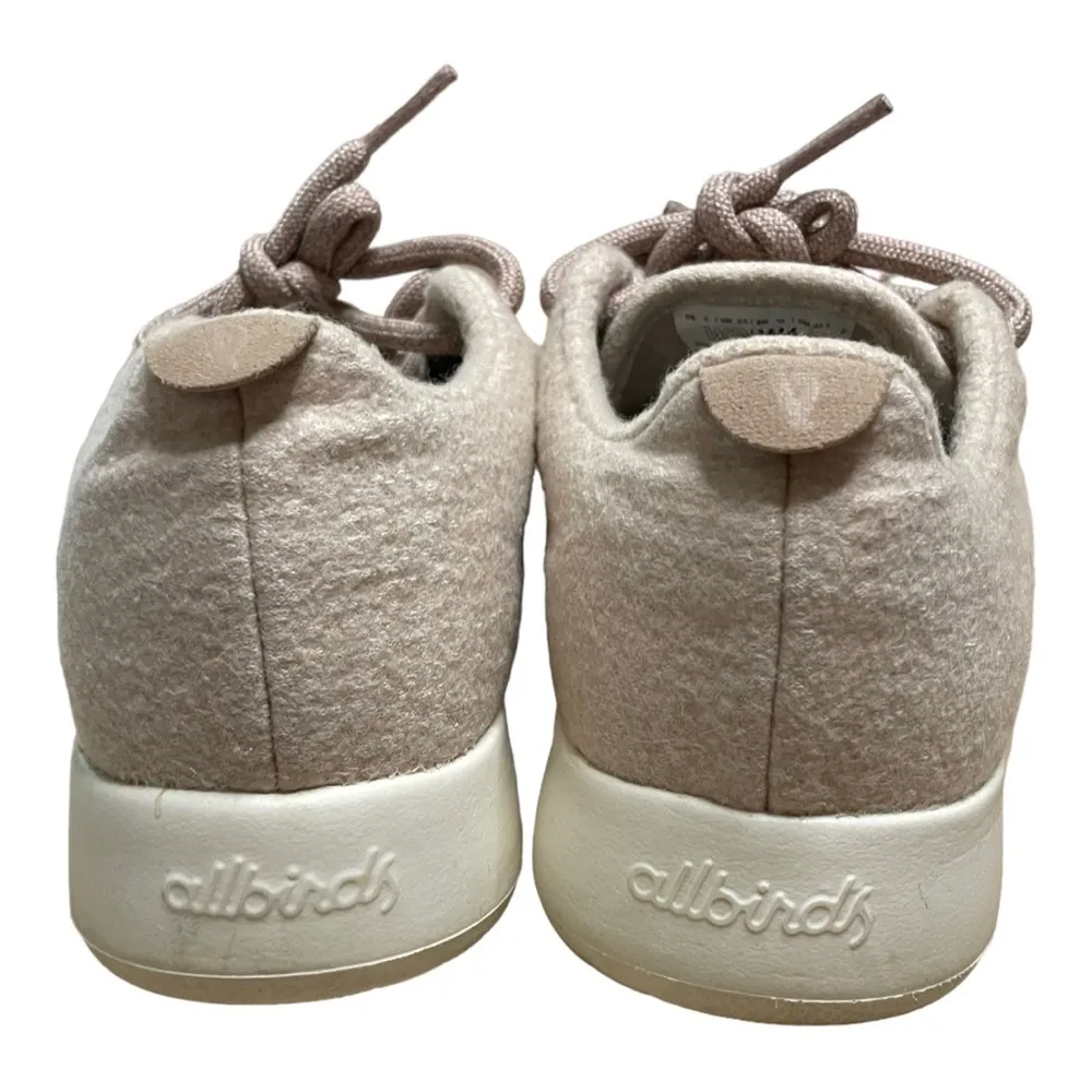 Allbirds Women’s Sneakers The Wool Runner Tennis Shoe Beige Size 6 - Image 6