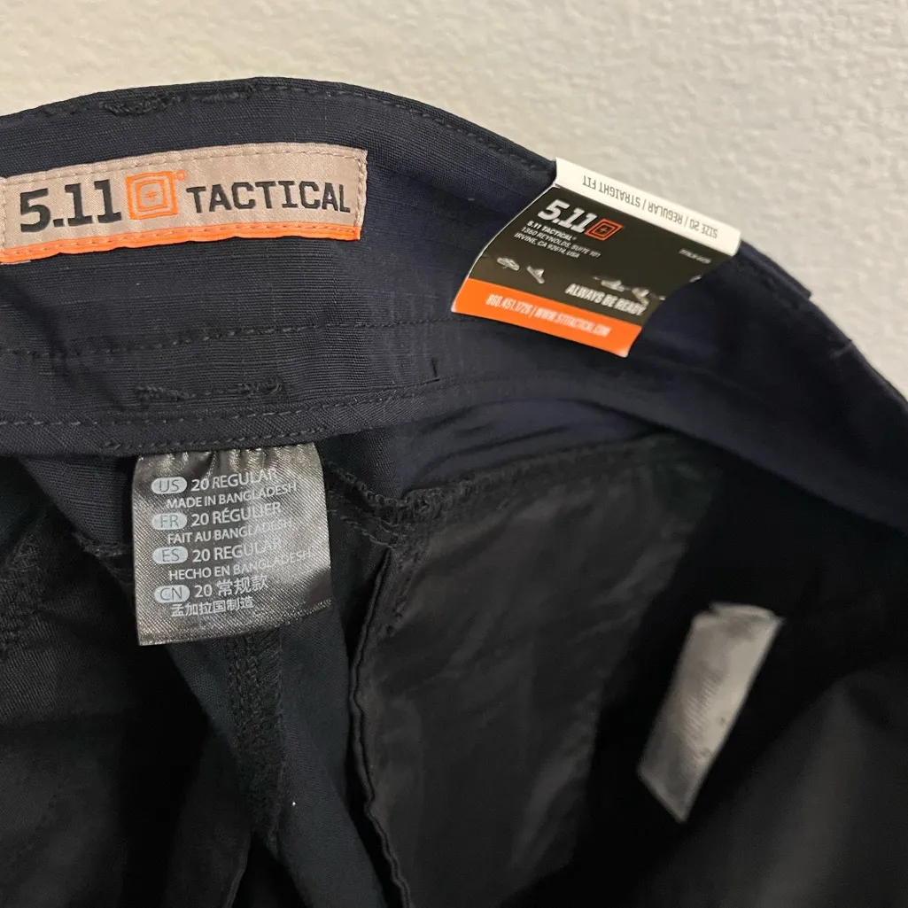 5.11 Womens Stryke Trousers Dark Navy Straight Fit 20 - Image 10