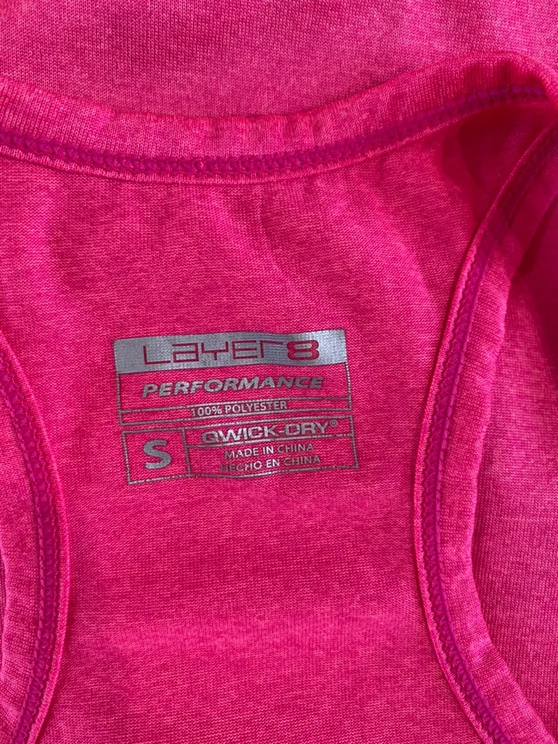 Pink Athletic Tank - Image 3