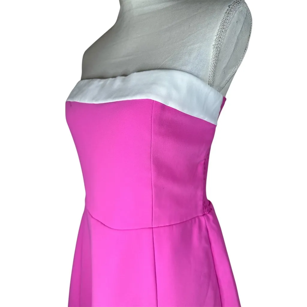 Amanda Uprichard Kerry Skort Romper in Aster & Ivory Large New Womens Dress - Image 7