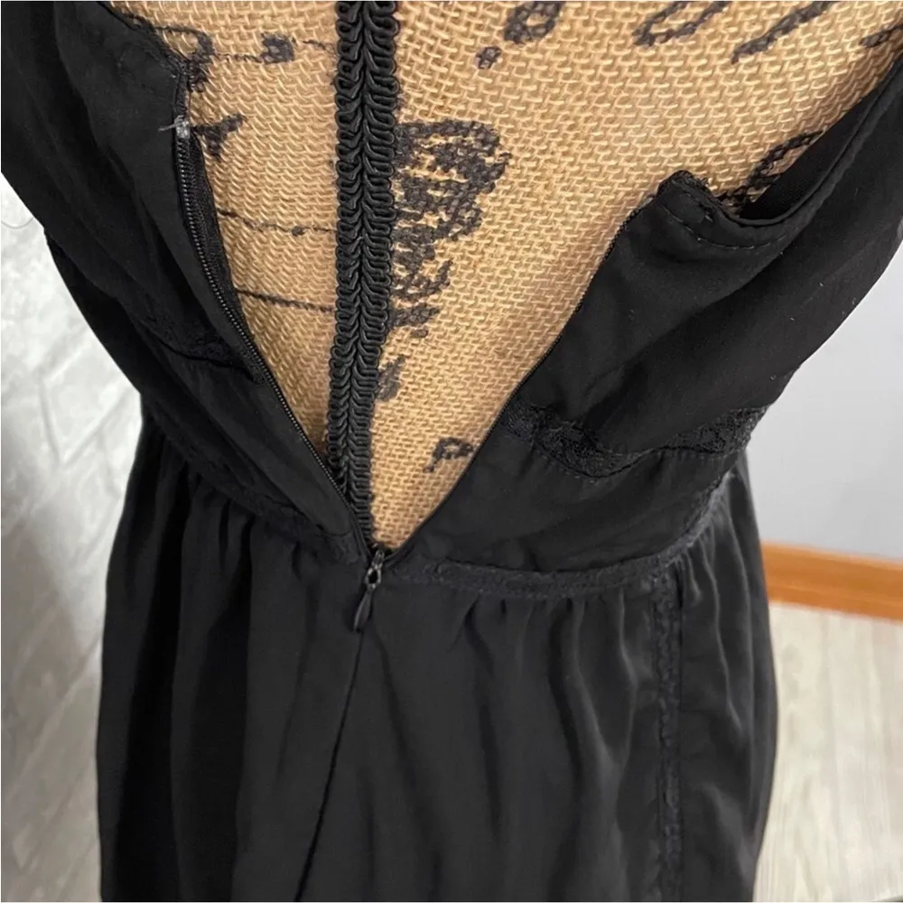 American Eagle Black Lace Dress - Image 4