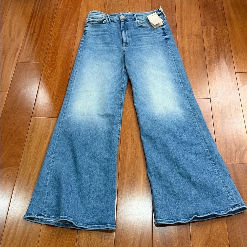 NWT MOTHER Women's The Roller Let’s Trip Wide - Image 6