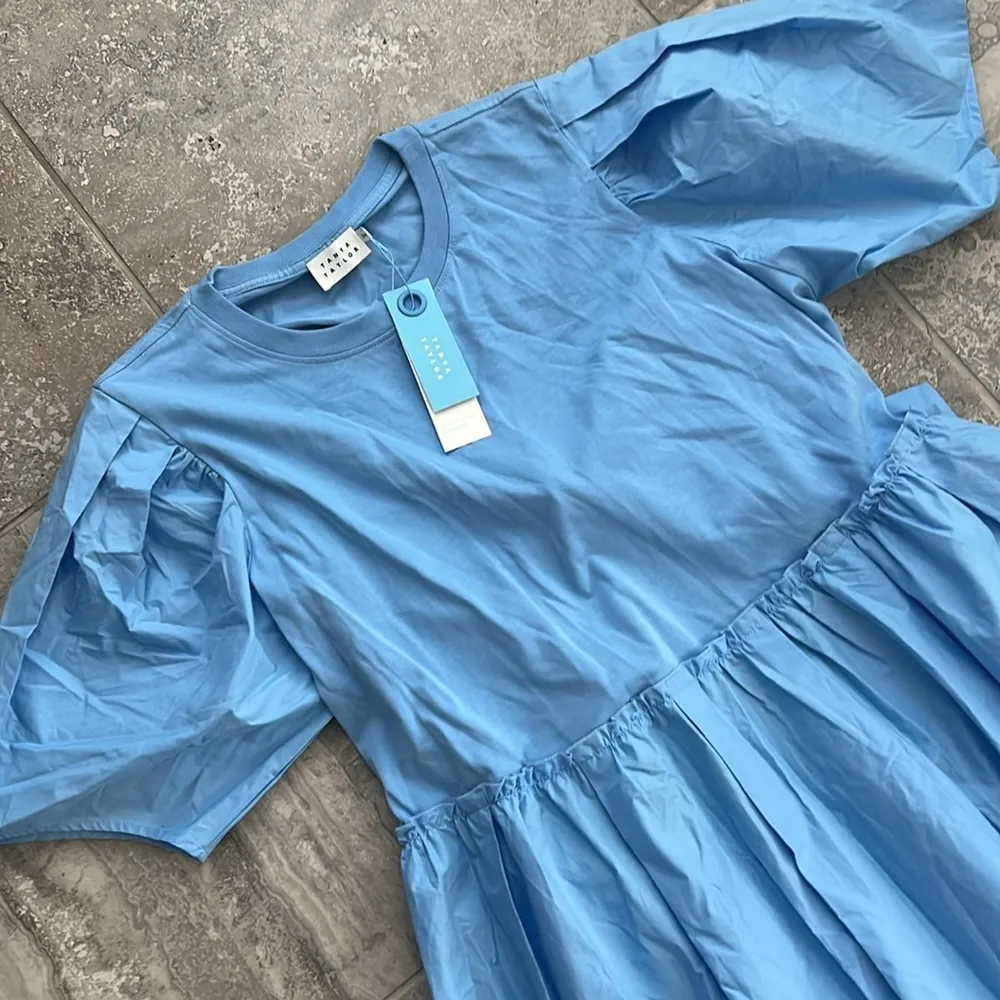 Tanya Taylor Adelaide Dress in Light Blue, Plus Size 3X (22-24) New w/Tag $495 - Image 13