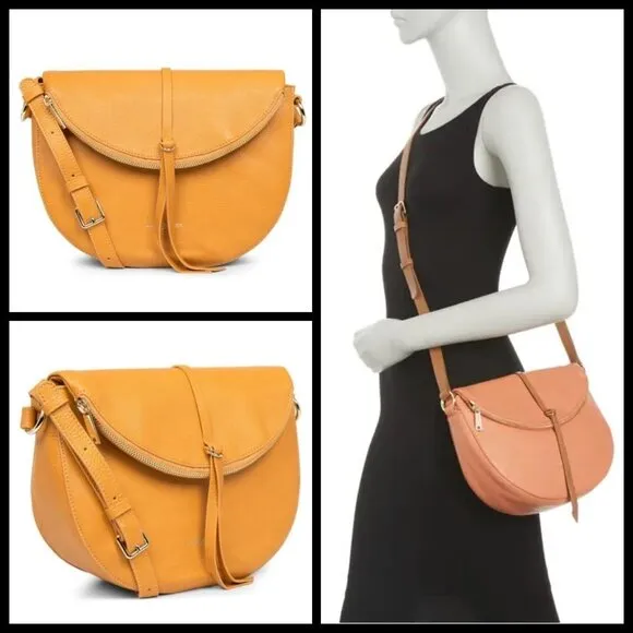 💕LANCASTER PARIS💕 Dune Shoulder Bag Saffron Yellow - Image 2