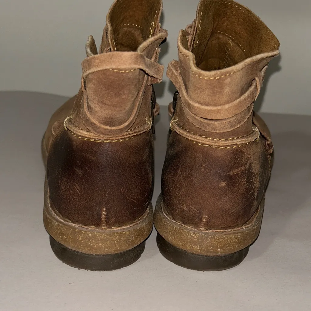 Born Tan Leather Boots Ladies size 9 Brown - Image 7