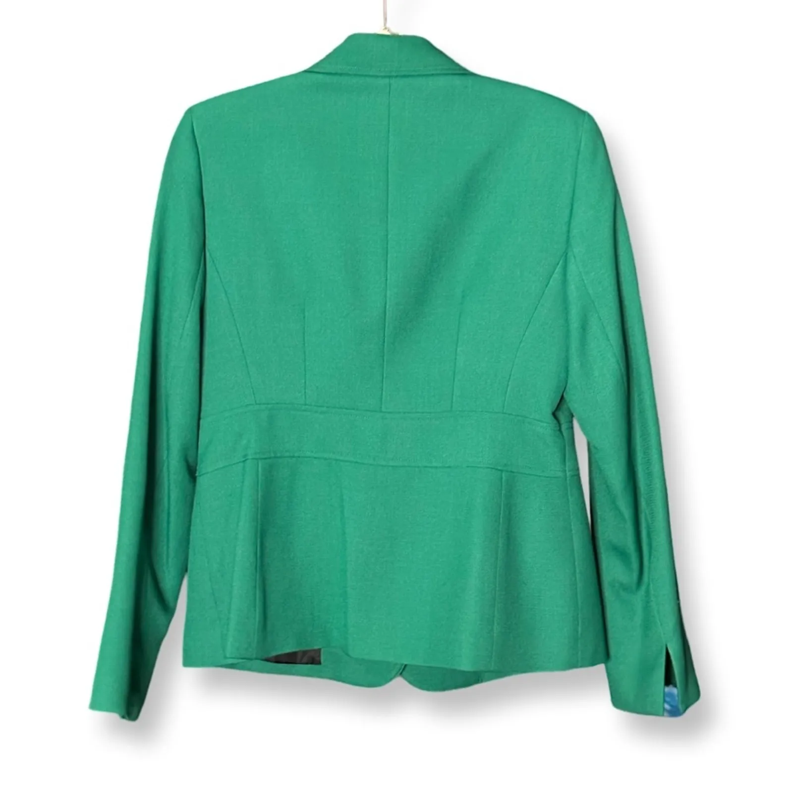 Evan Picone Vintage  Emerald Green Blazer - Image 2