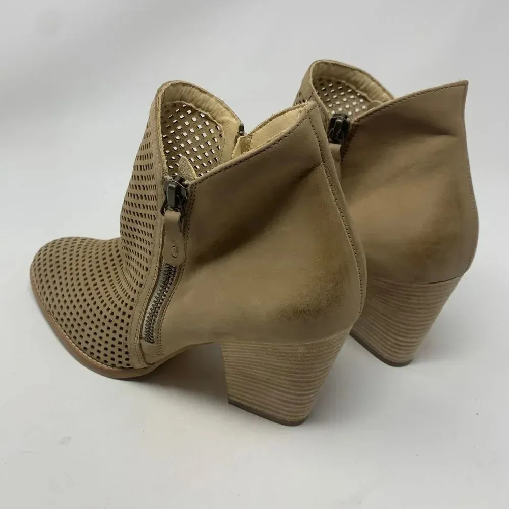 Paul Green  Bonzai Perforated Bootie Sisal‎ Nubuck Size 6.5/US 9 - Image 10