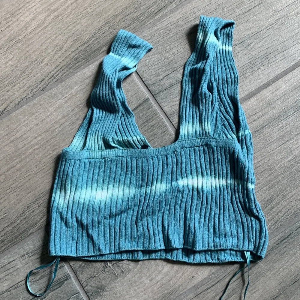 Zara tie dye ribbed crop tank - Image 4