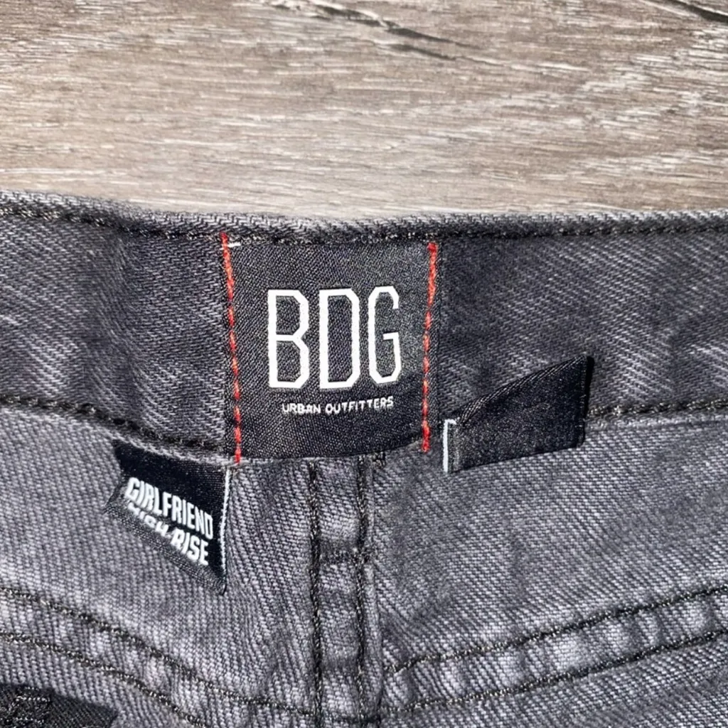 Urban Outfitters BDG 2000s punk distressed frayed girlfriend high rise shorts - Image 7