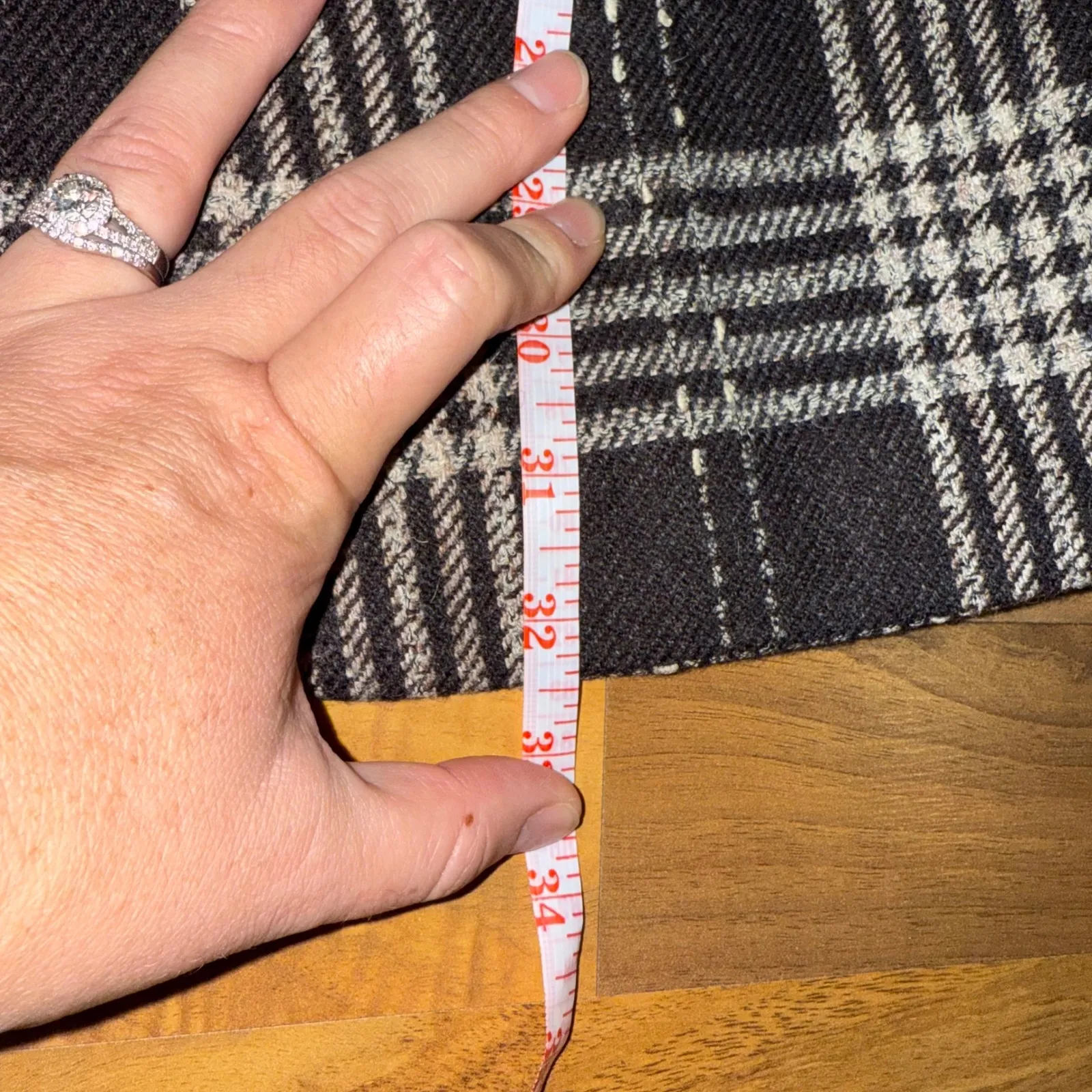 Ellen‎ Tracy Plaid Blazer Wool Blend Career Business Jacket Size 10 fall classic - Image 5