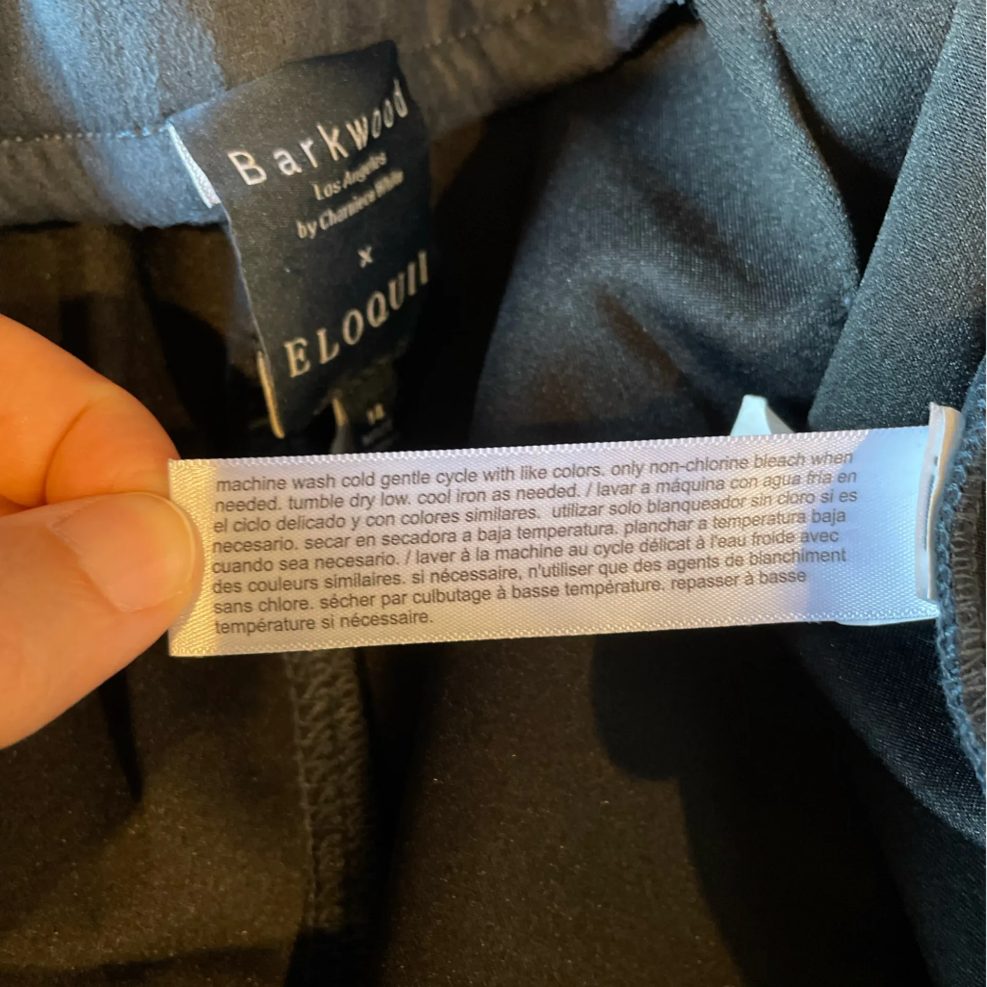 BARKWOOD x ELOQUII Faux Suede Leggings With Stirrups Collegiate Blue Size 14 NWT - Image 15