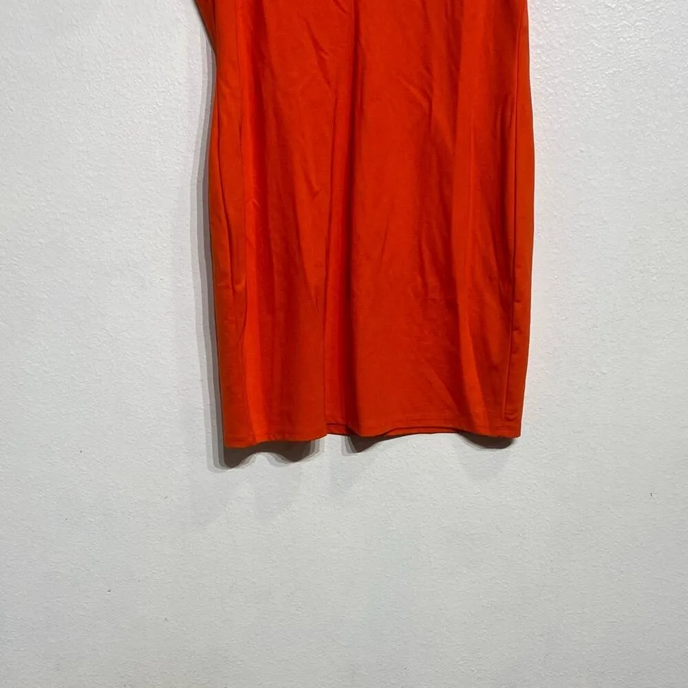 Iris Orange Mini Dress Sz 1X - Image 9