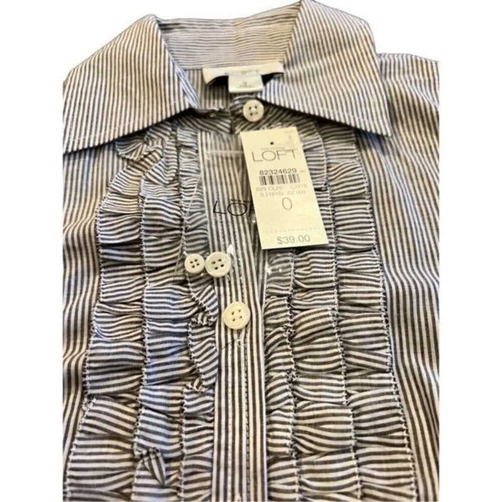 LOFT classic shirt size O - Image 3