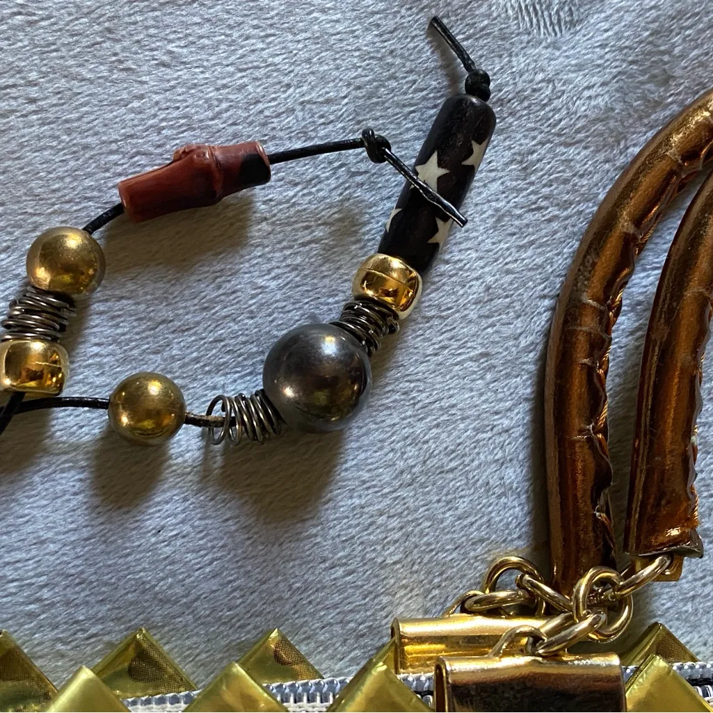 Vintage “HANDMADE” Gold Gum Wrapper 👜 Purse/Handbag!! - Image 11