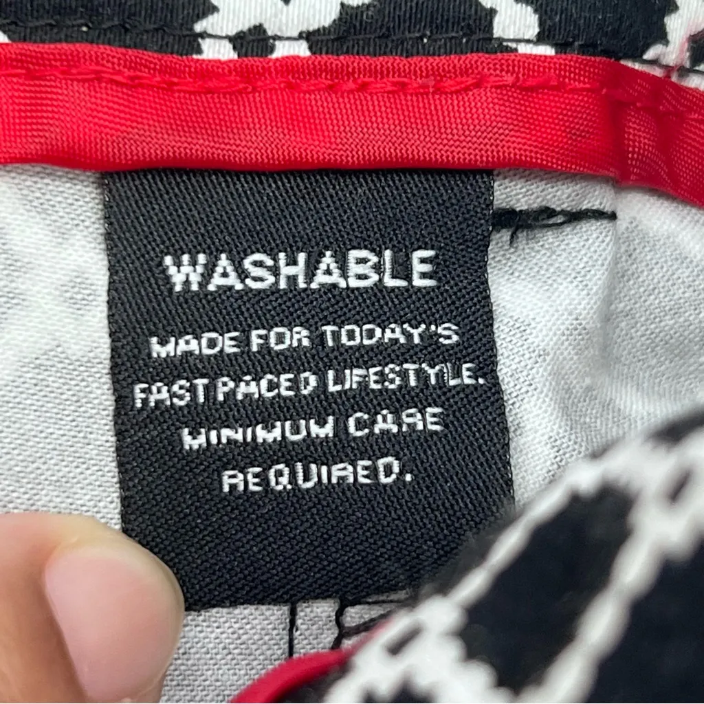 Zac & Rachel Black and White Patterned Men's Dress Pants Size 18W - Image 10