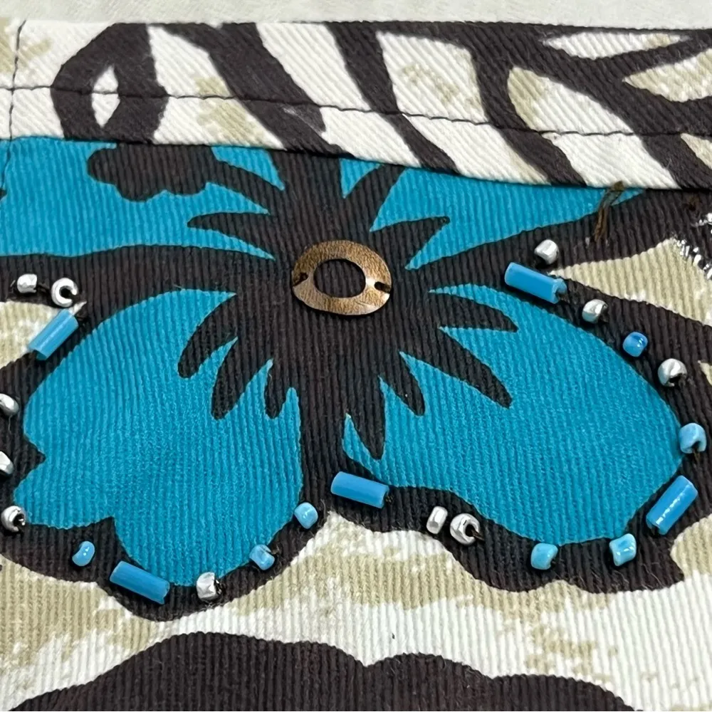 Units nwt xl embroidery beaded floral artsy button down light blazer jacket top - Image 15