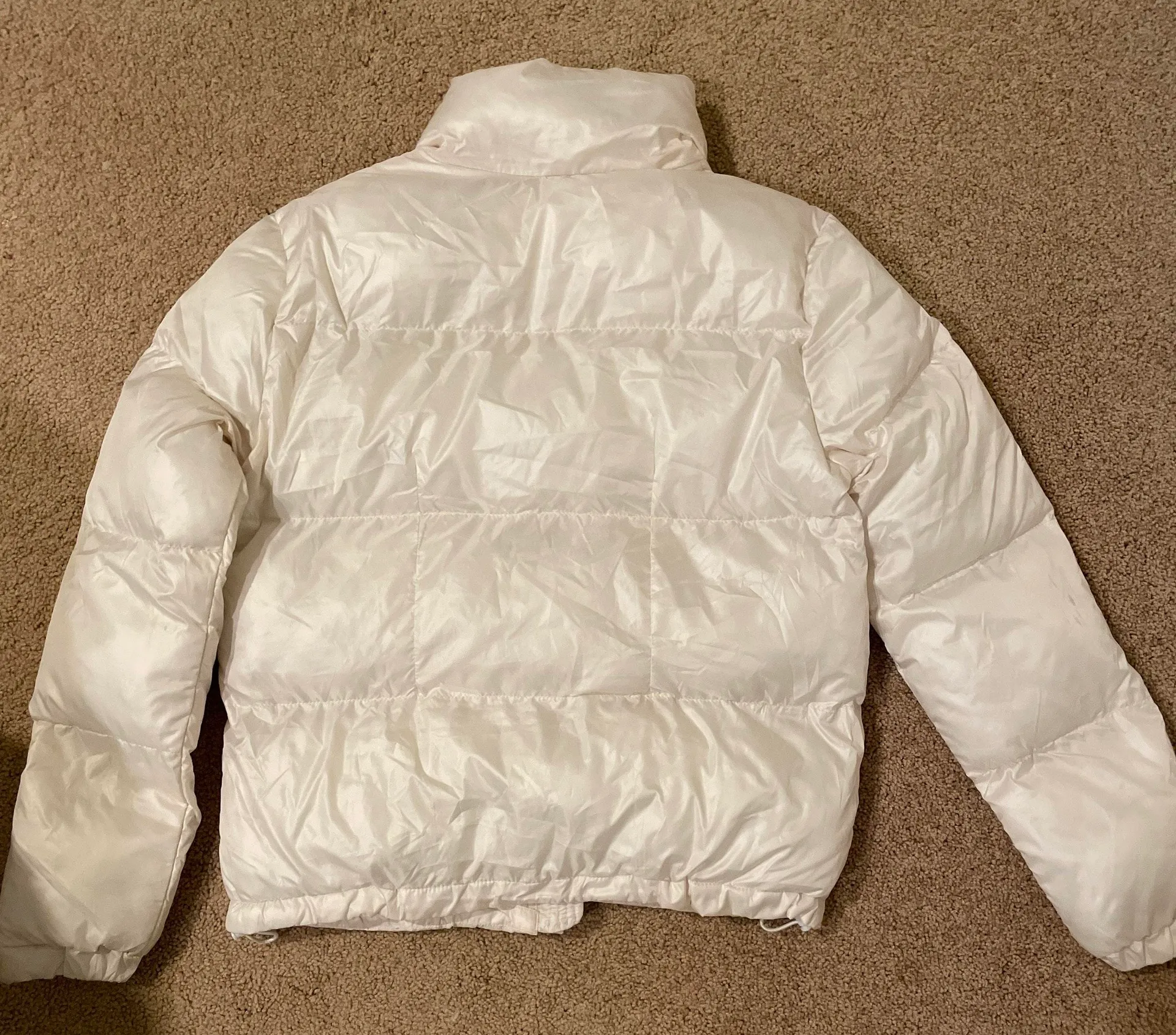 Ci Sono Cream Puffer Jacket - Image 2