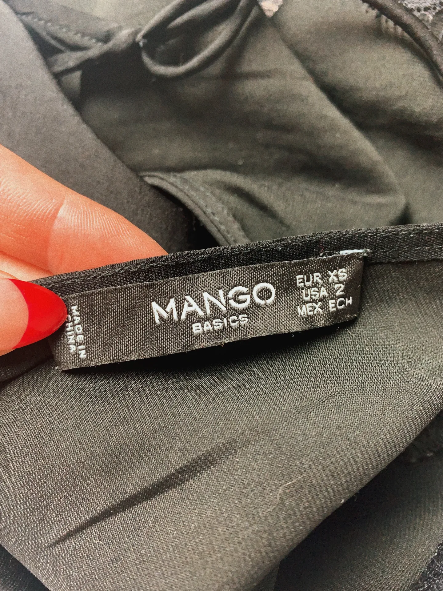 Mango Lace & Silk Tank - Image 4