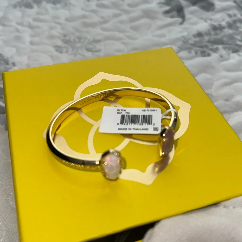 Kendra Scott Gold Elton Cuff Bracelet - Image 3