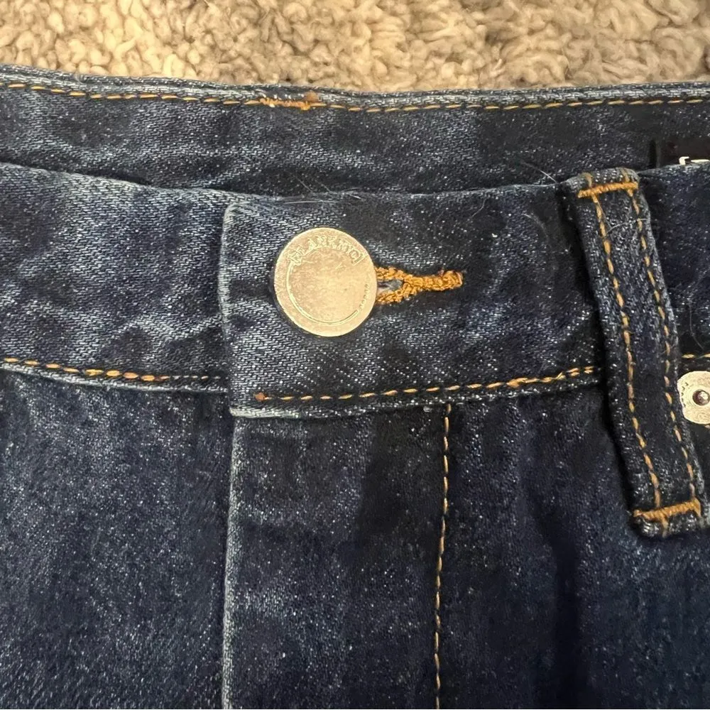 NWT Blank NYC The Barrow Vintage high rise distressed denim shorts size 29 - Image 5