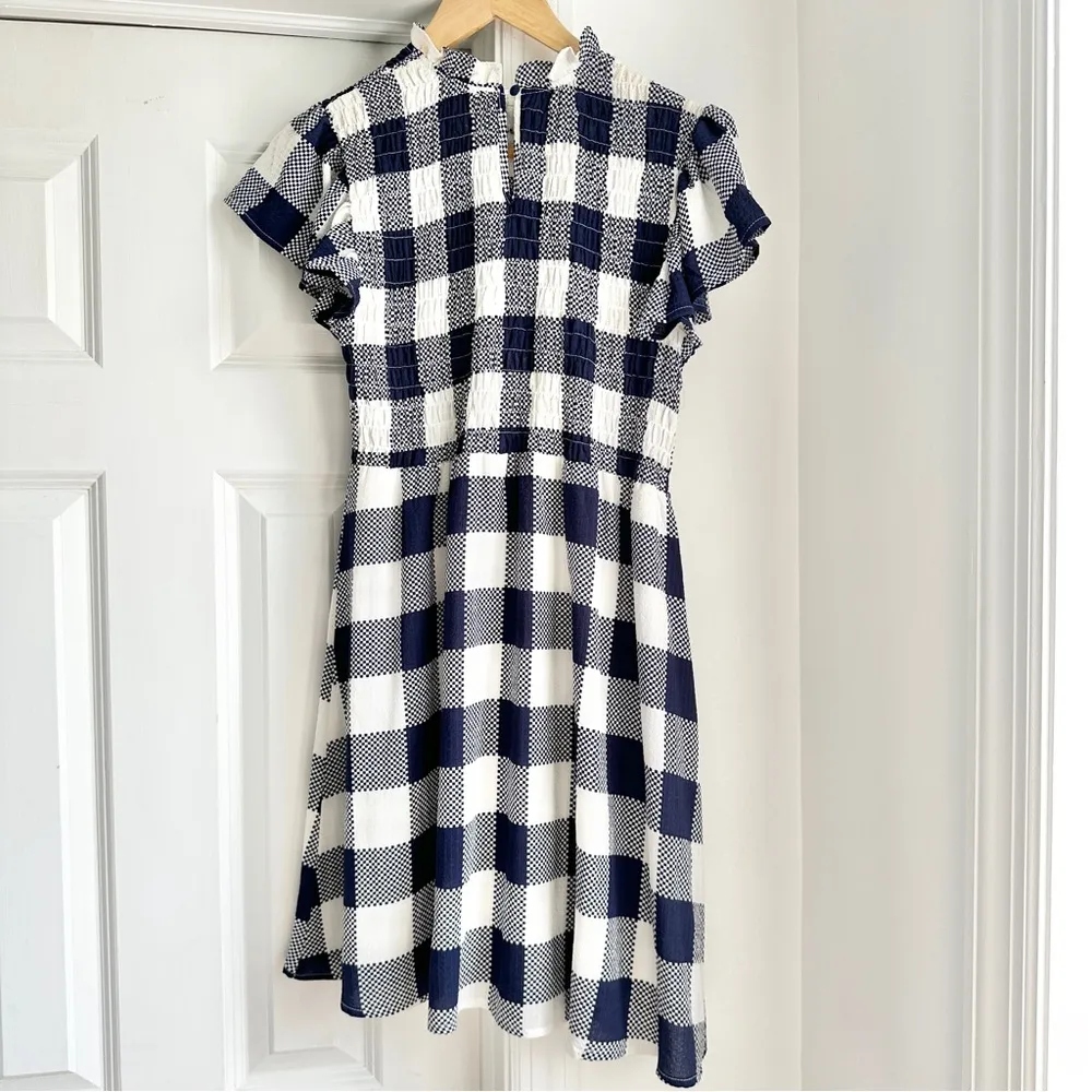Moon River Checkered Dress - Image 2