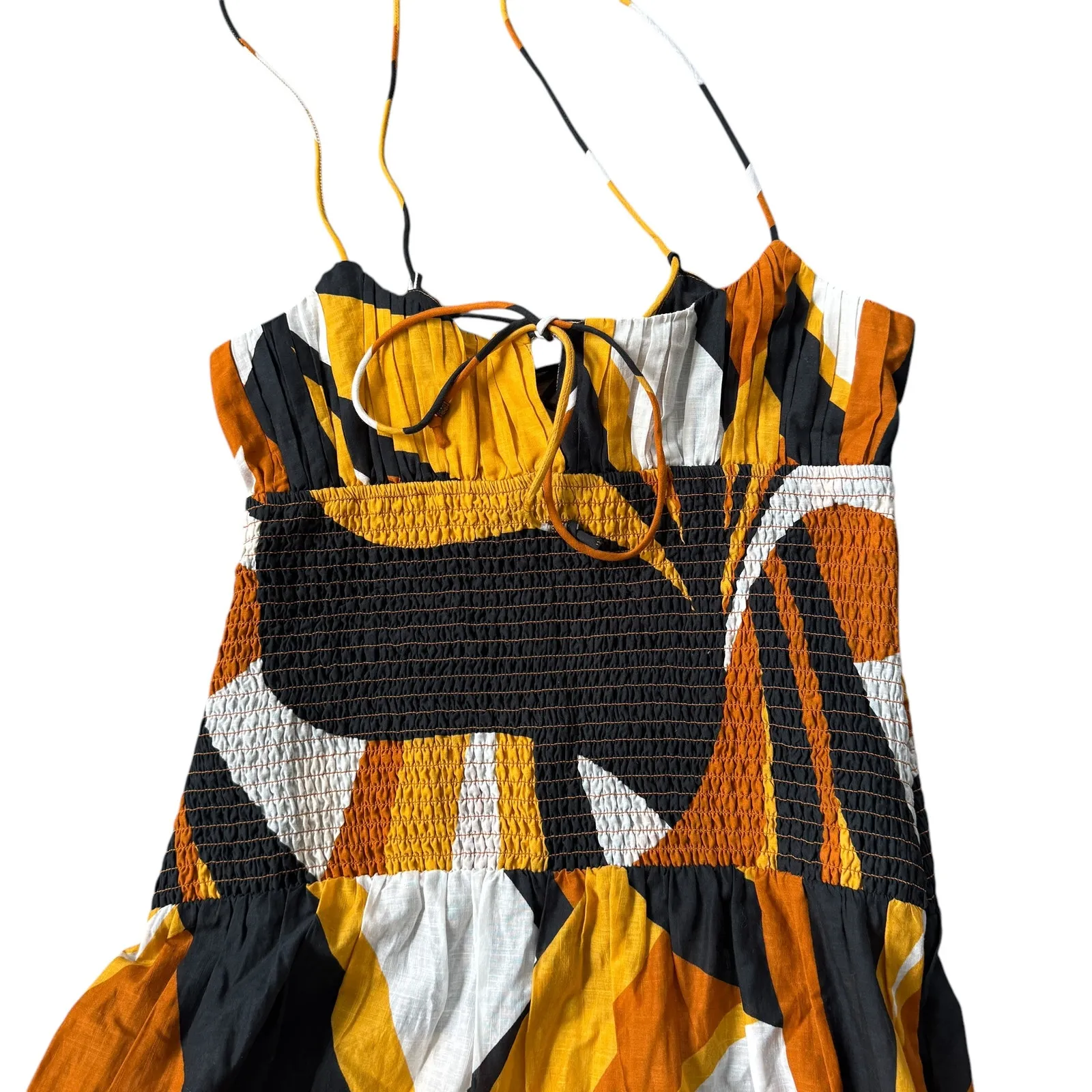 Anthropologie Abstract Geometric Maxi Dress - Image 4